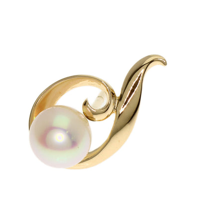 TASAKI Pearl Pearl Titac Tie pin K14 Yellow Gold mens [Used]
