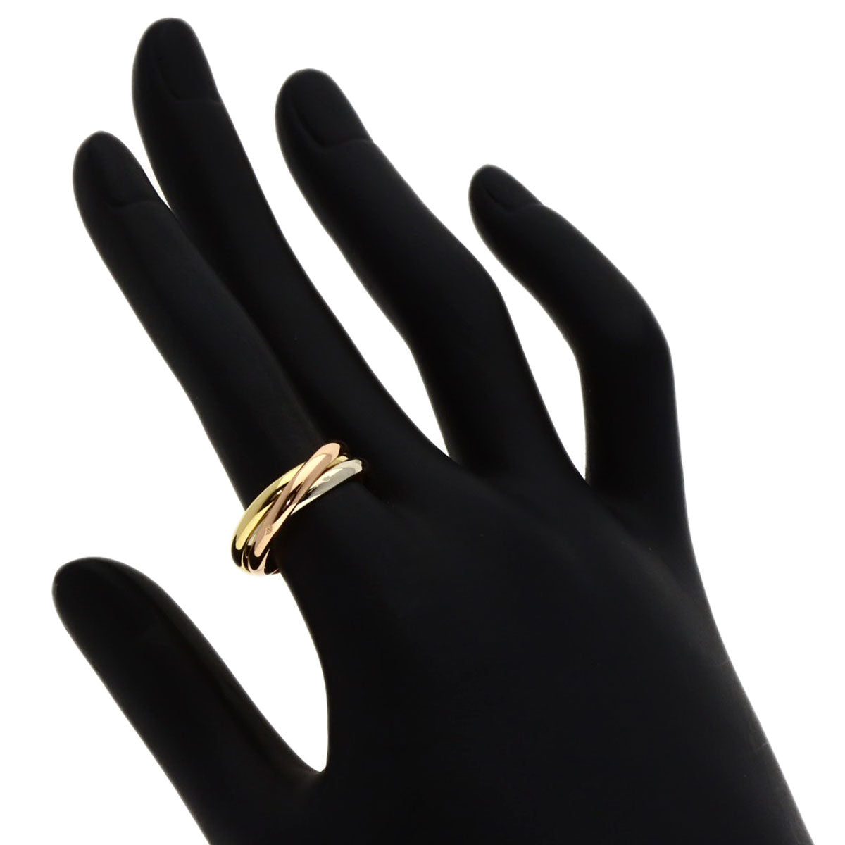 CARTIER Trinity #53 Ring K18 Yellow Gold K18 White GoldLadies [Used]