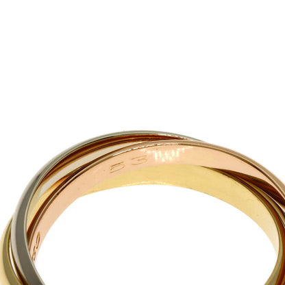 CARTIER Trinity #53 Ring K18 Yellow Gold K18 White GoldLadies [Used]