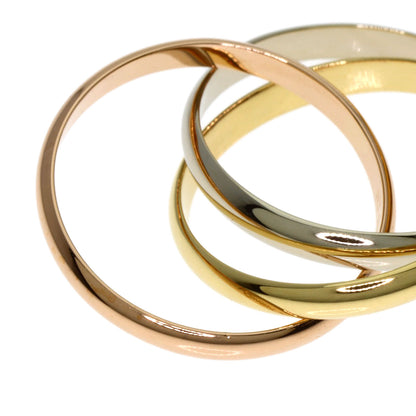CARTIER Trinity #53 Ring K18 Yellow Gold K18 White GoldLadies [Used]