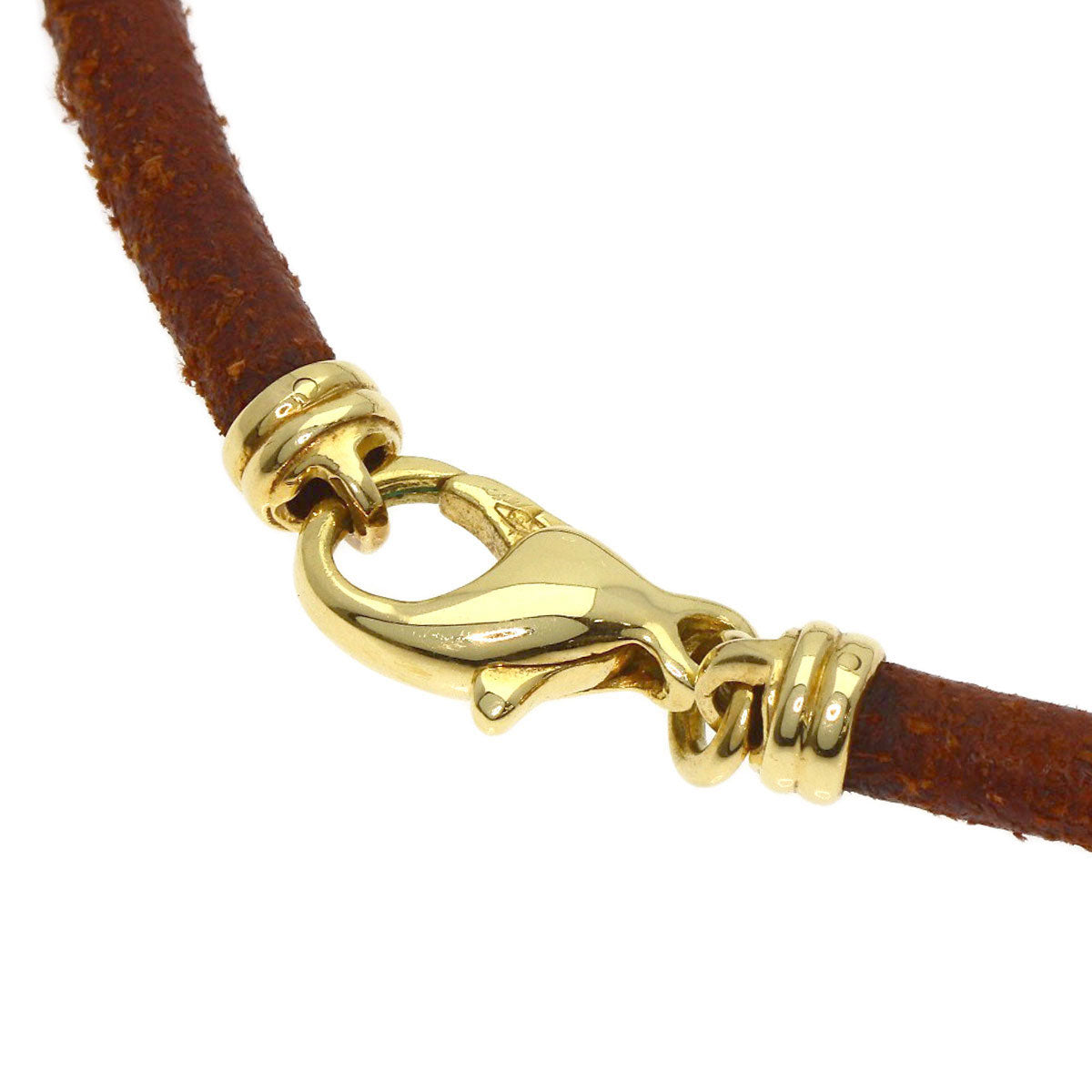 BVLGARI cross choker Necklace K18 Yellow Gold Ladies [Used]