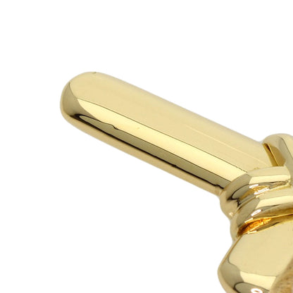 BVLGARI cross choker Necklace K18 Yellow Gold Ladies [Used]