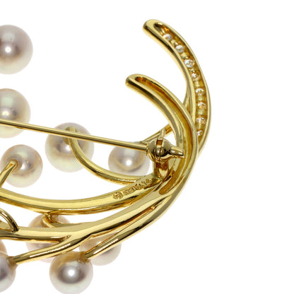 TASAKI Pearl Pearl Brooch K18 Yellow Gold Ladies [Used]