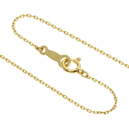 MIKIMOTO Pearl Pearl 1P Diamond Necklace K18 Yellow Gold Ladies [Used]