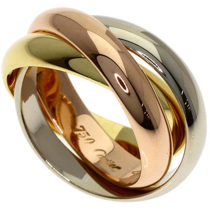 CARTIER Trinity #48 Ring K18 Yellow Gold K18 White GoldLadies [Used]