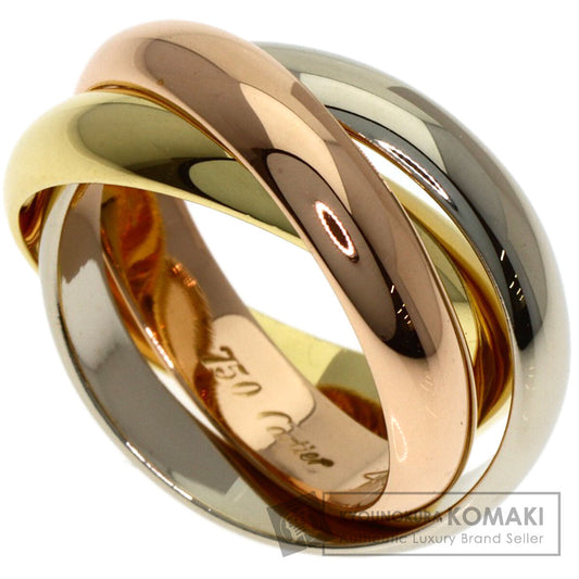 CARTIER Trinity #48 Ring K18 Yellow Gold K18 White GoldLadies [Used]