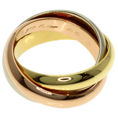 CARTIER Trinity #48 Ring K18 Yellow Gold K18 White GoldLadies [Used]