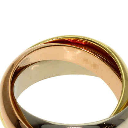 CARTIER Trinity #48 Ring K18 Yellow Gold K18 White GoldLadies [Used]