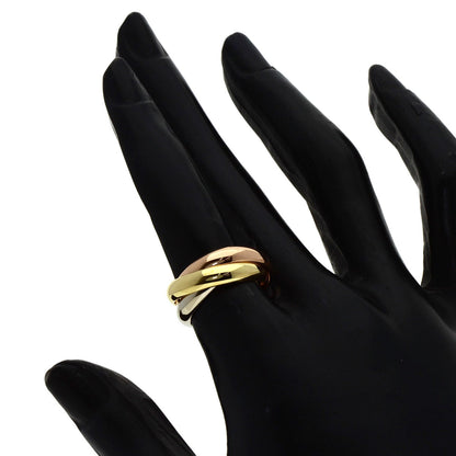 CARTIER Trinity #48 Ring K18 Yellow Gold K18 White GoldLadies [Used]