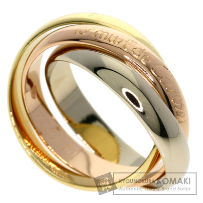 CARTIER Trinity #50 Ring K18 Yellow Gold K18 White GoldLadies [Used]