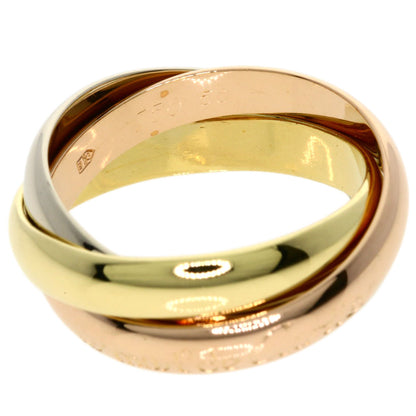 CARTIER Trinity #50 Ring K18 Yellow Gold K18 White GoldLadies [Used]