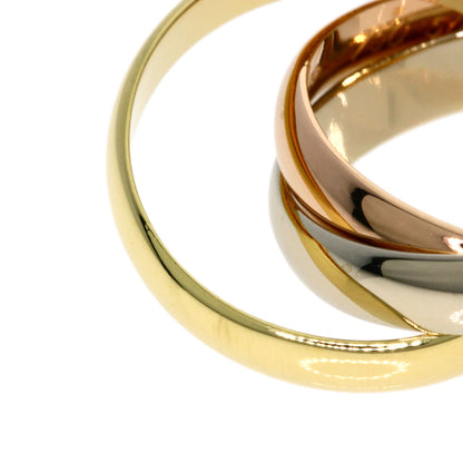CARTIER Trinity #50 Ring K18 Yellow Gold K18 White GoldLadies [Used]