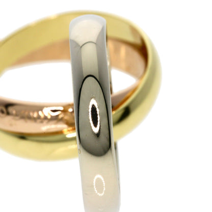 CARTIER Trinity #50 Ring K18 Yellow Gold K18 White GoldLadies [Used]