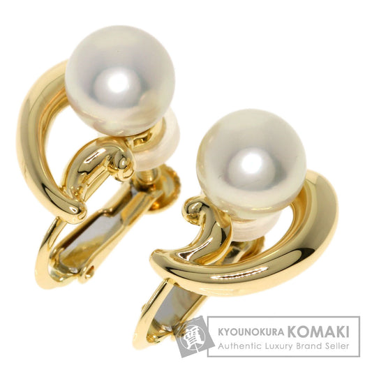 TASAKI Pearl Pearl Earring K18 Yellow Gold Ladies [Used]