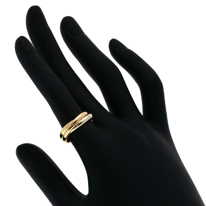 CARTIER Trinity SM #51 Ring K18 Yellow Gold 18K Pink GoldLadies [Used]