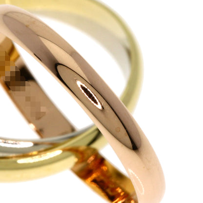 CARTIER Trinity SM #51 Ring K18 Yellow Gold 18K Pink GoldLadies [Used]