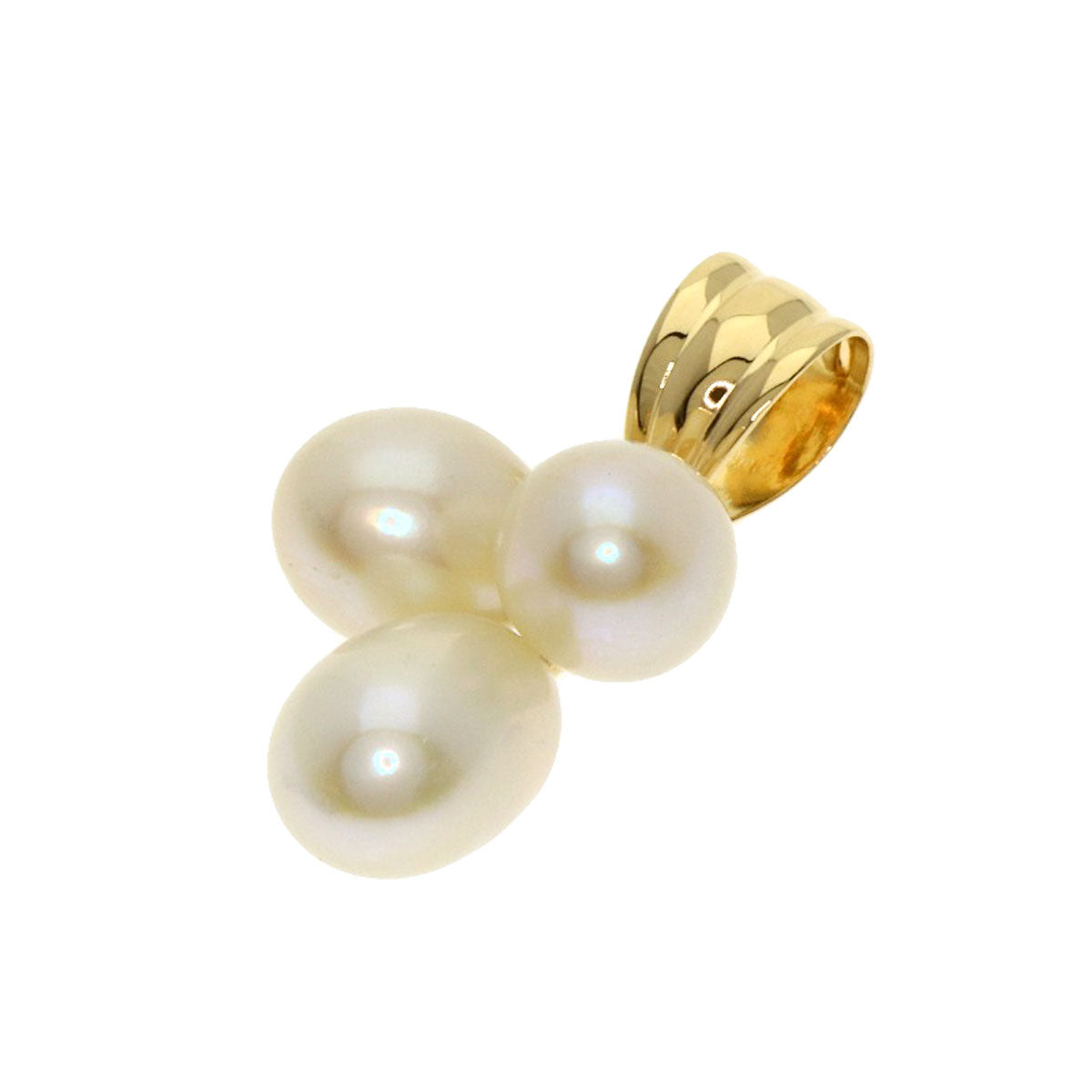 TASAKI Pearl Pearl Pendant top K18 Yellow Gold Ladies [Used]