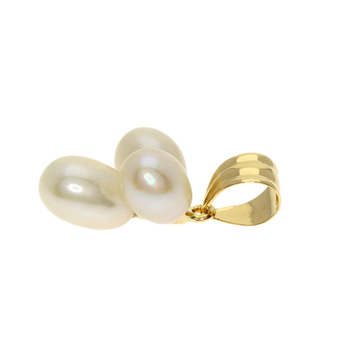 TASAKI Pearl Pearl Pendant top K18 Yellow Gold Ladies [Used]