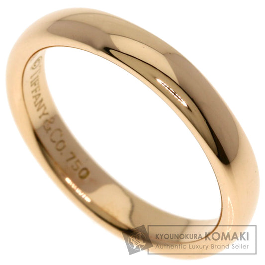 TIFFANY&Co. Classic band Ring K18 Pink Gold Ladies [Used]