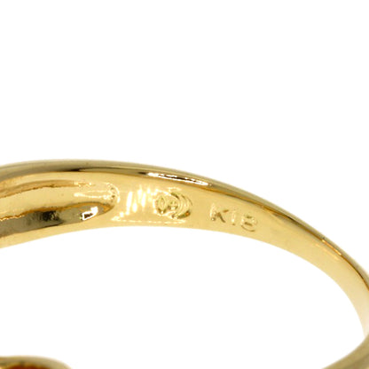 TASAKI Ribbon Pearl Pearl Ring K18 Yellow Gold Ladies [Used]