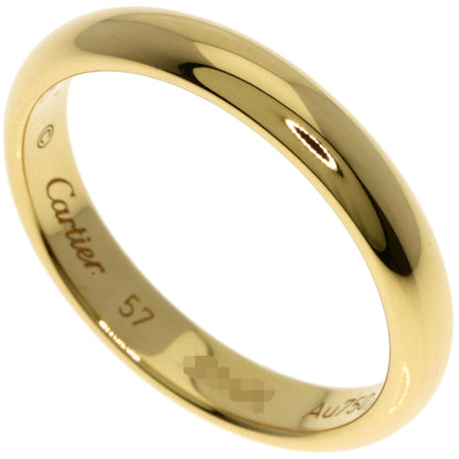 CARTIER Wedding #57 Ring K18 Yellow Gold Ladies [Used]