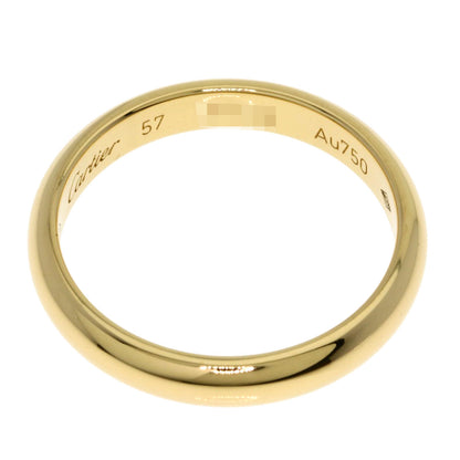 CARTIER Wedding #57 Ring K18 Yellow Gold Ladies [Used]