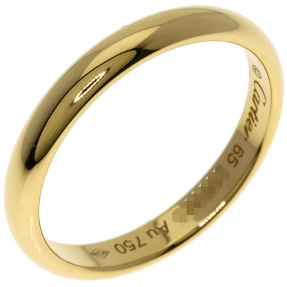 CARTIER Wedding #65 Ring K18 Yellow Gold Ladies [Used]
