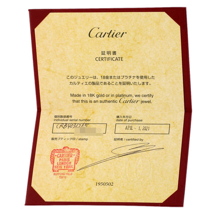 CARTIER Wedding #65 Ring K18 Yellow Gold Ladies [Used]