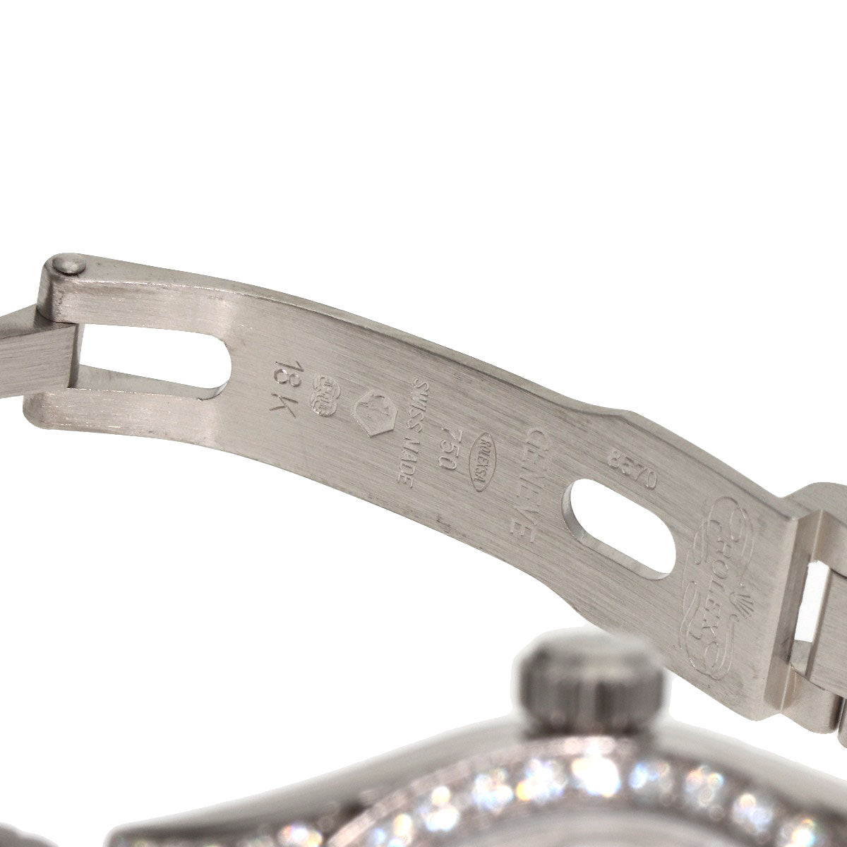ROLEX Datejust 10P Bezel Diamond Watches 79159G K18 White Gold/K18 White Gold Ladies