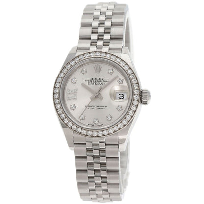 ROLEX DATEJUST 10P Diamond Watches 279384RBR Stainless Steel/Stainless Steel Ladies