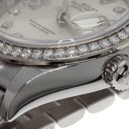 ROLEX DATEJUST 10P Diamond Watches 279384RBR Stainless Steel/Stainless Steel Ladies