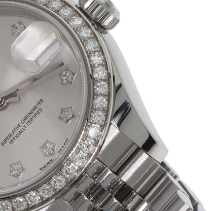 ROLEX DATEJUST 10P Diamond Watches 279384RBR Stainless Steel/Stainless Steel Ladies