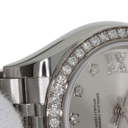 ROLEX DATEJUST 10P Diamond Watches 279384RBR Stainless Steel/Stainless Steel Ladies