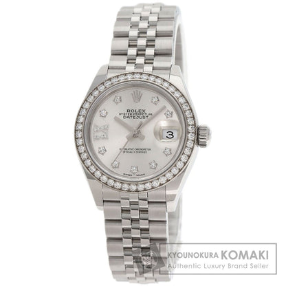 ROLEX DATEJUST 10P Diamond Watches 279384RBR Stainless Steel/Stainless Steel Ladies