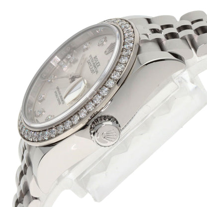 ROLEX DATEJUST 10P Diamond Watches 279384RBR Stainless Steel/Stainless Steel Ladies