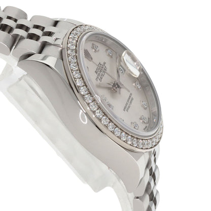ROLEX DATEJUST 10P Diamond Watches 279384RBR Stainless Steel/Stainless Steel Ladies