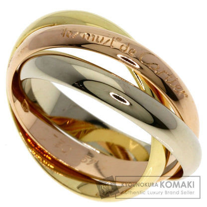 CARTIER Trinity #57 Ring K18 Yellow Gold 18K Pink GoldLadies [Used]