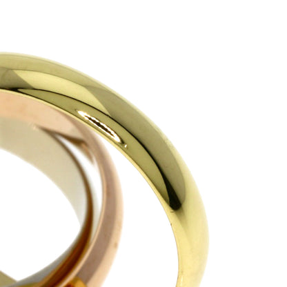 CARTIER Trinity #57 Ring K18 Yellow Gold 18K Pink GoldLadies [Used]