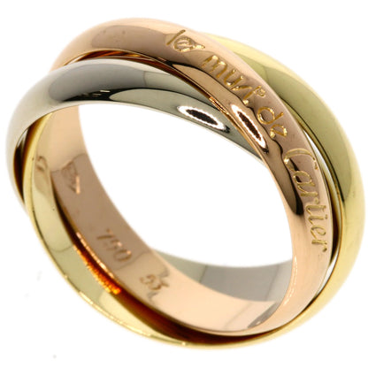 CARTIER Trinity #53 Ring K18 Yellow Gold K18 White GoldLadies [Used]