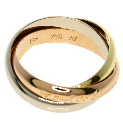 CARTIER Trinity #53 Ring K18 Yellow Gold K18 White GoldLadies [Used]