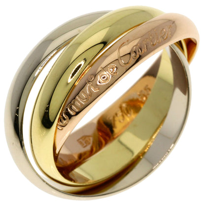 CARTIER Trinity #55 Ring K18 Yellow Gold 18K Pink GoldLadies [Used]