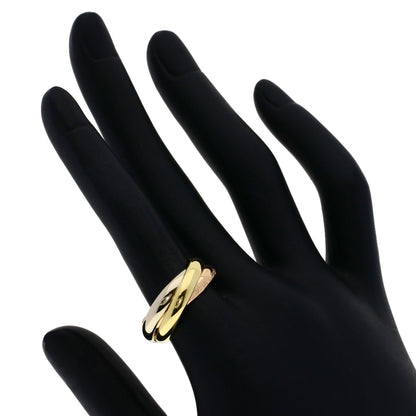 CARTIER Trinity #55 Ring K18 Yellow Gold 18K Pink GoldLadies [Used]