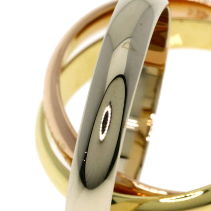 CARTIER Trinity #55 Ring K18 Yellow Gold 18K Pink GoldLadies [Used]