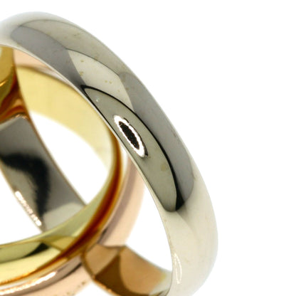 CARTIER Trinity #49 Ring K18 Yellow Gold 18K Pink GoldLadies [Used]