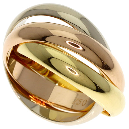 CARTIER Trinity #50 Ring K18 Yellow Gold K18 White GoldLadies [Used]