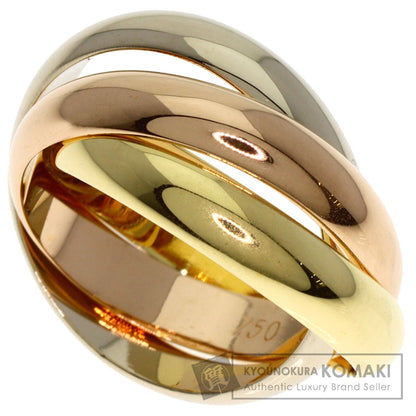 CARTIER Trinity #50 Ring K18 Yellow Gold K18 White GoldLadies [Used]