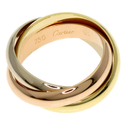 CARTIER Trinity #50 Ring K18 Yellow Gold K18 White GoldLadies [Used]
