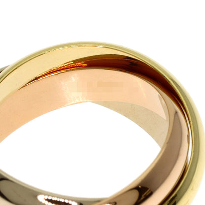 CARTIER Trinity #50 Ring K18 Yellow Gold K18 White GoldLadies [Used]