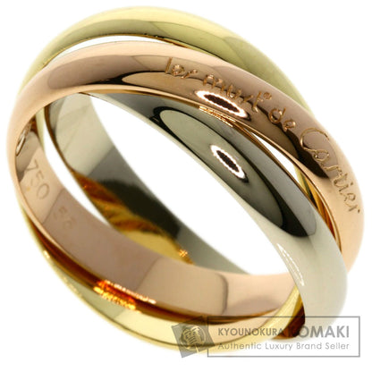 CARTIER Trinity #56 Ring K18 Yellow Gold K18 White GoldLadies [Used]