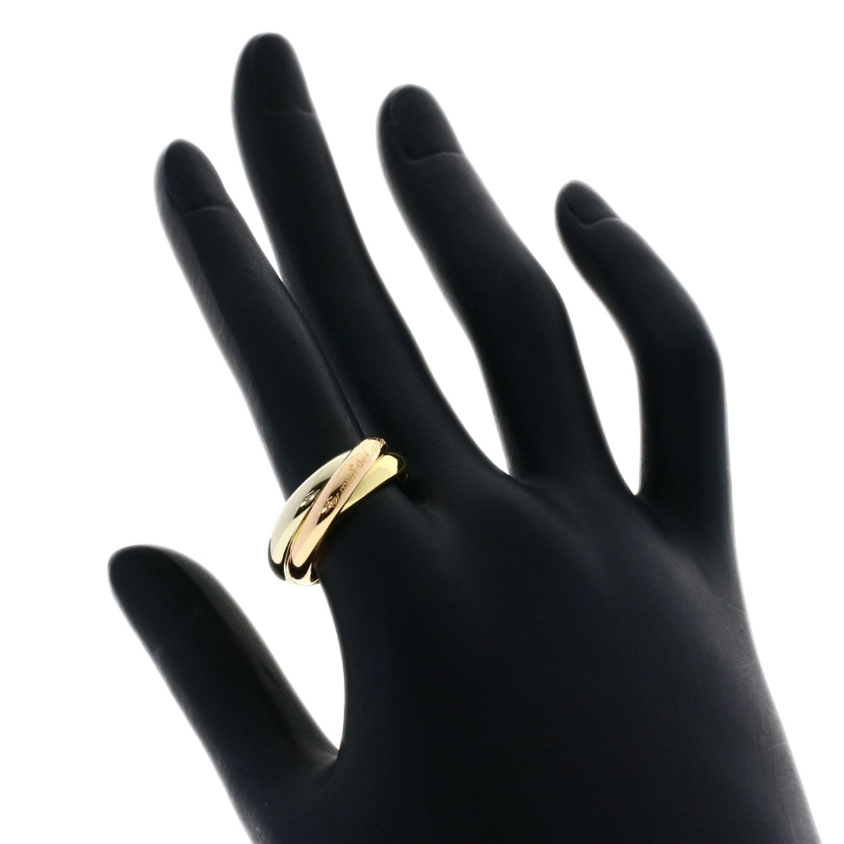 CARTIER Trinity #56 Ring K18 Yellow Gold K18 White GoldLadies [Used]